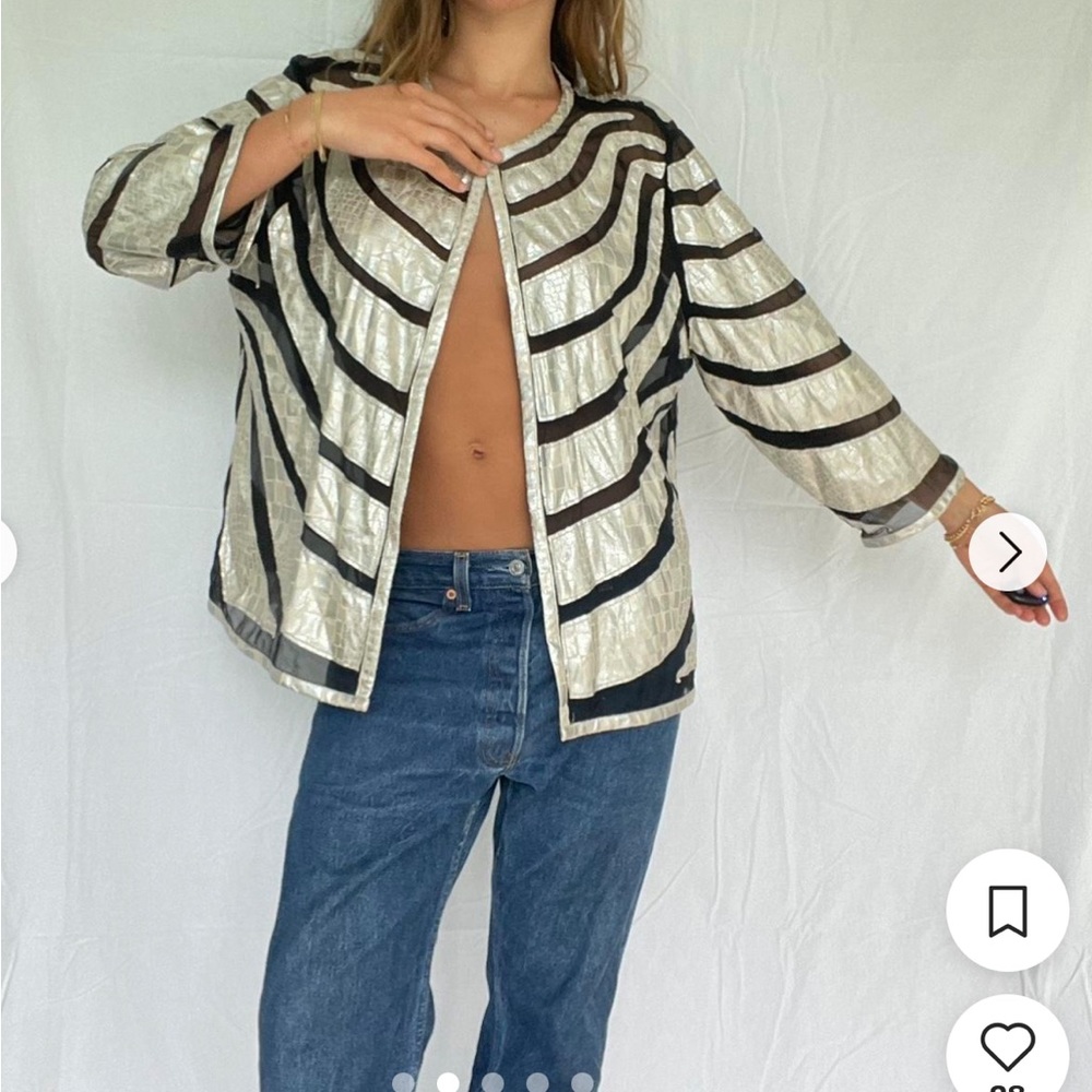 Travelers Collection by Chico s Margo Jacket ~ size 1= M